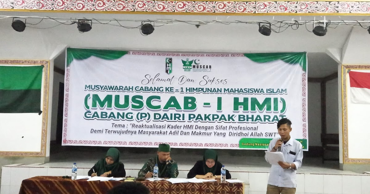 HMI sibolga kota Gelar Musyawarah Cabang